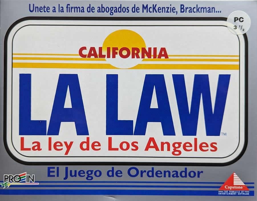 LA Law - El Juego de Ordenador - Portada.jpg