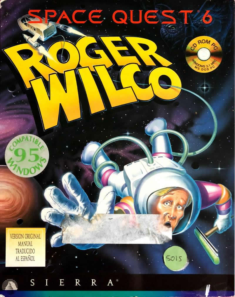Space Quest 6 - Roger Wilco in the Spinal Frontier - Portada.jpg