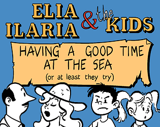 Elia, Ilaria & the Kids Having a Good Time at the Sea (or at least they try) - Portada.png