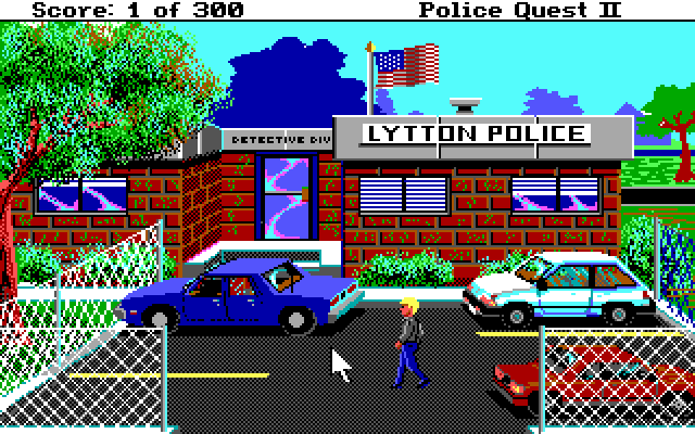 Police Quest 2 - The Vengeance - Compara DOS - 04.png