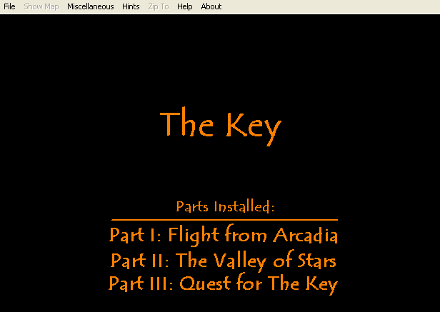 The Key - Part I - Flight from Arcadia - Portada.png