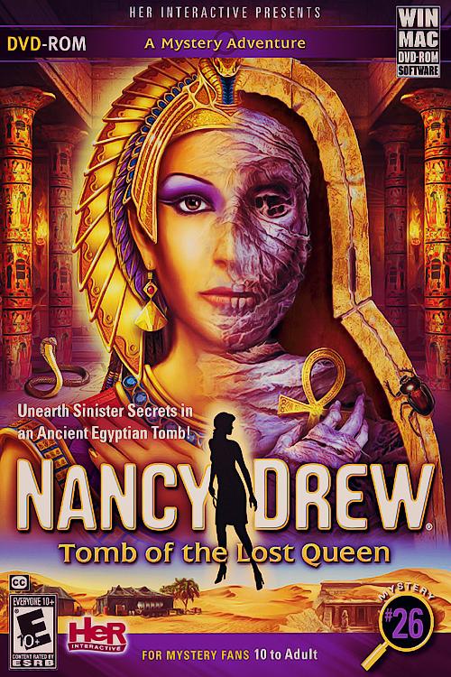 Nancy Drew - Tomb of the Lost Queen - Portada.jpg