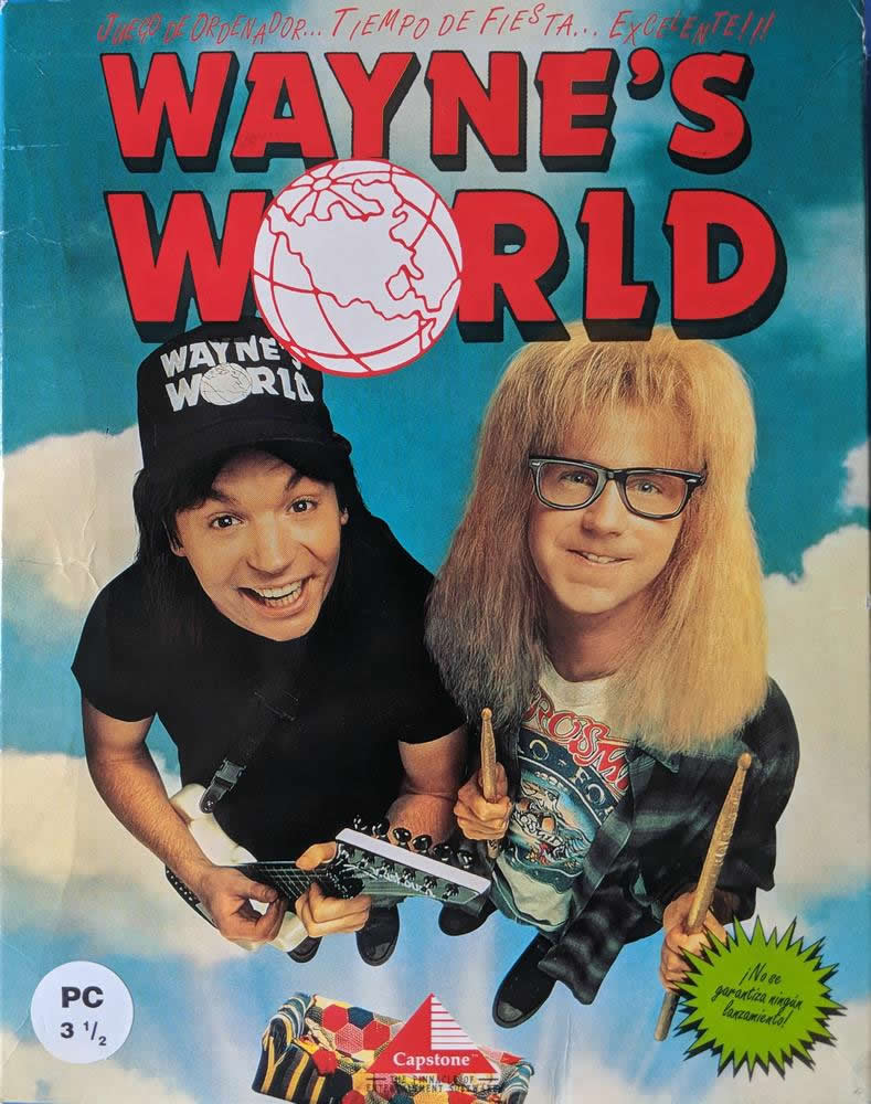 Wayne's World (1993, Capstone Software) - Portada.jpg