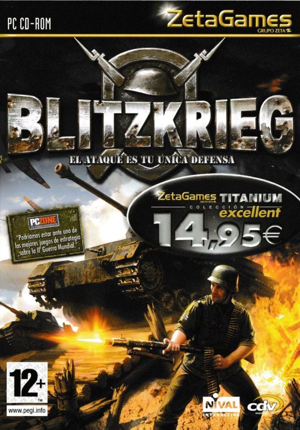Blitzkrieg - El Ataque es tu Unica Defensa - Portada.jpg