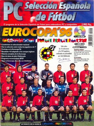 PC Selección Española de Futbol Eurocopa'96 - Portada.jpg