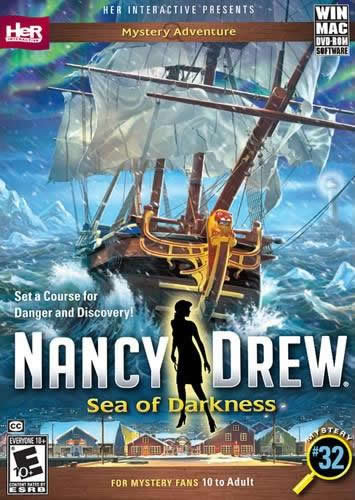 Nancy Drew - Sea of Darkness - Portada.jpg