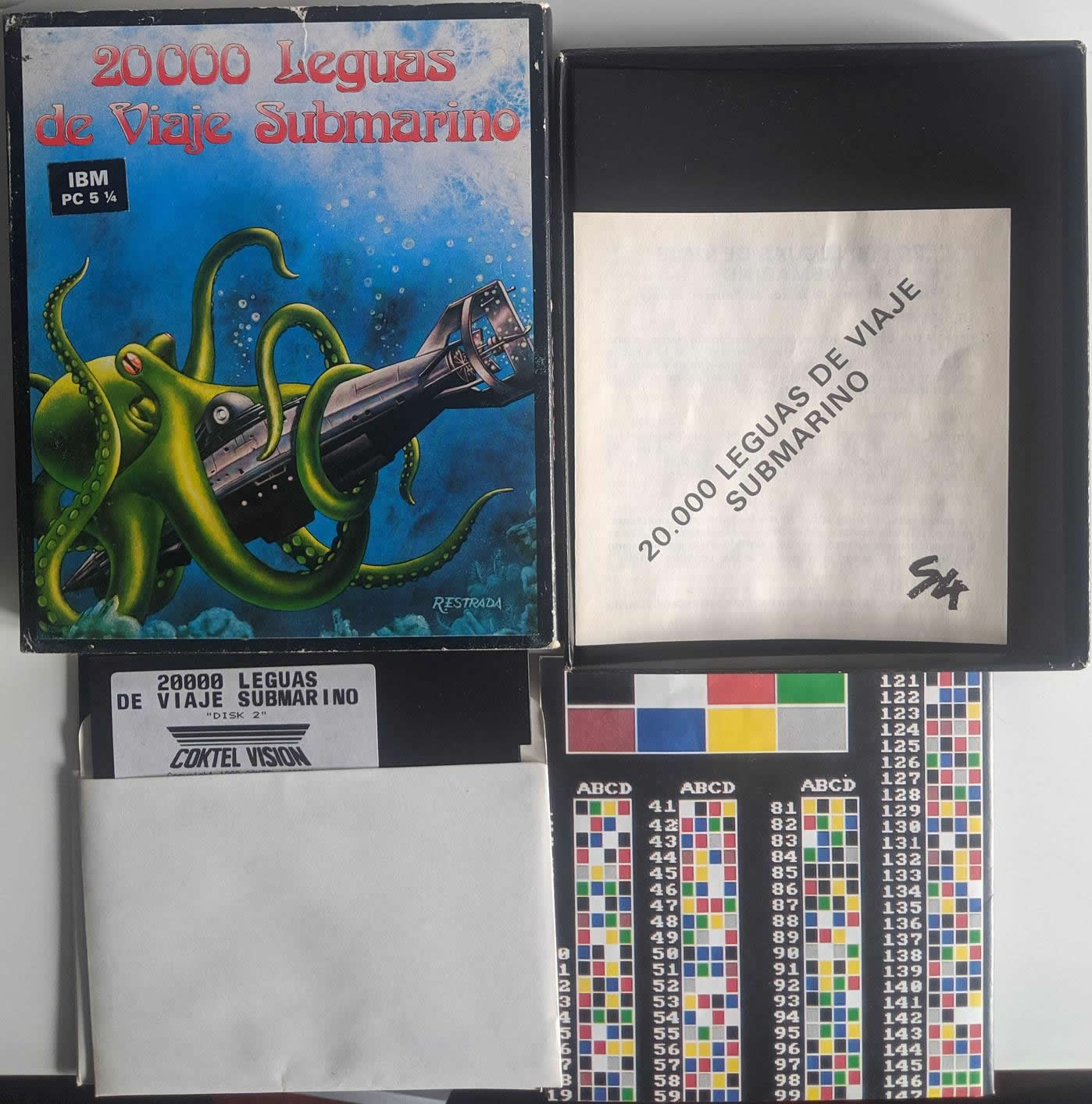 20.000 Leguas de Viaje Submarino (1988, Coktel Vision) - Contenido.jpg