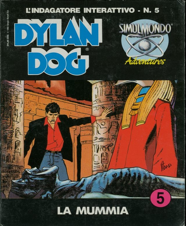 Dylan Dog 05 - La Mummia - portada.jpg