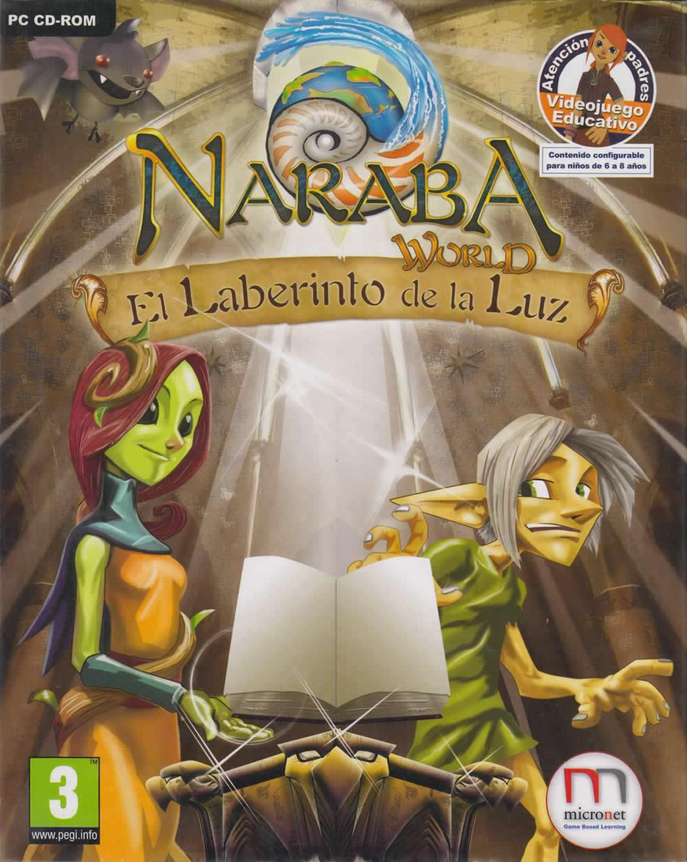 Naraba World - El Laberinto de la Luz - Portada.jpg