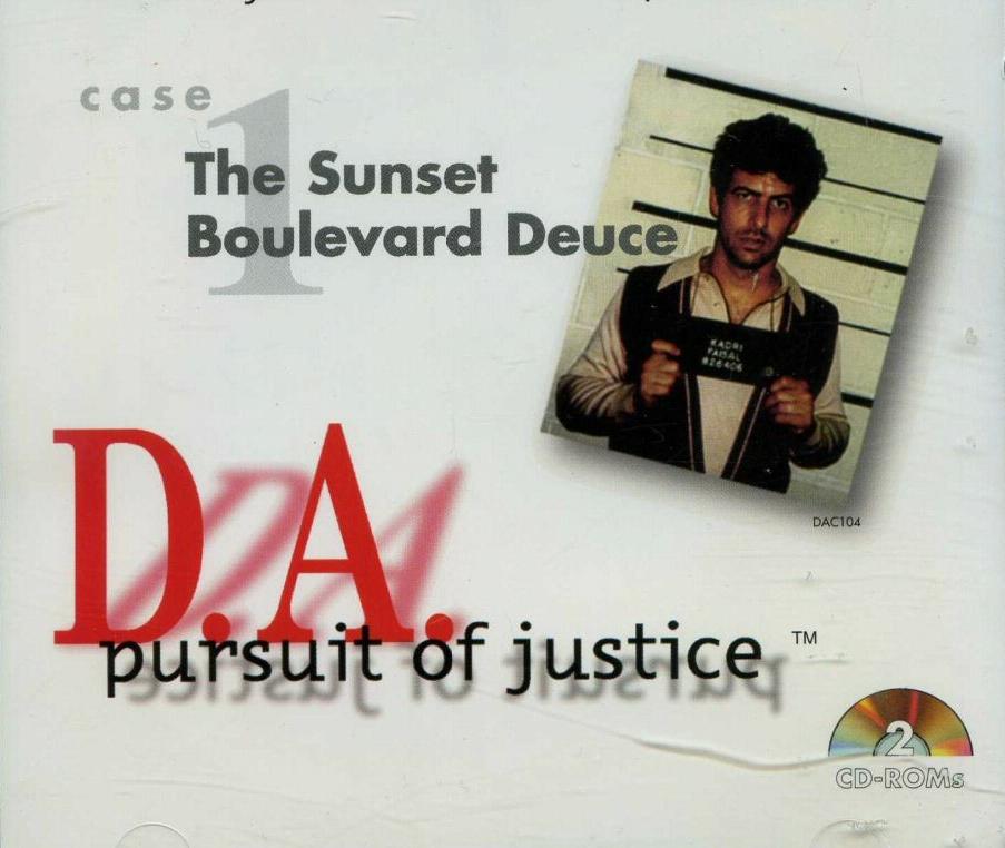 DA Pursuit of Justice - The Sunset Boulevard Deuce - Portada.jpg