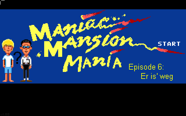 Maniac Mansion Mania - Episode 6 - Er is' Weg - 01.png