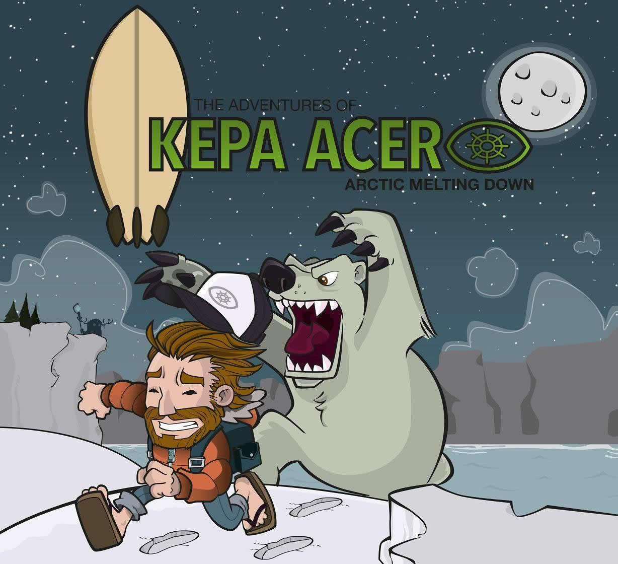 The Surfing Adventures of Kepa Acero - Arctic Melting Down - Portada.jpg