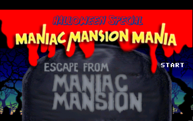 Maniac Mansion Mania - Halloween 05 - Escape from Maniac Mansion - 01.png
