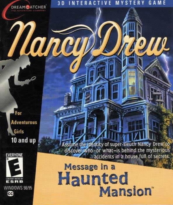 Nancy Drew - Message in a Haunted Mansion - Portada.jpg
