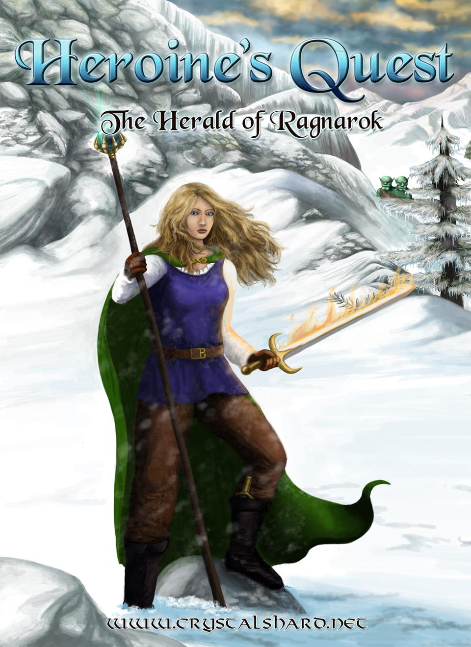 Heroine's Quest - The Herald of Ragnarok - Portada.jpg