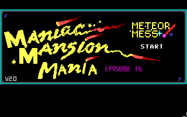 Maniac Mansion Mania - Episodio 16 - Meteor Family - The Return of the Meteor - 01.png