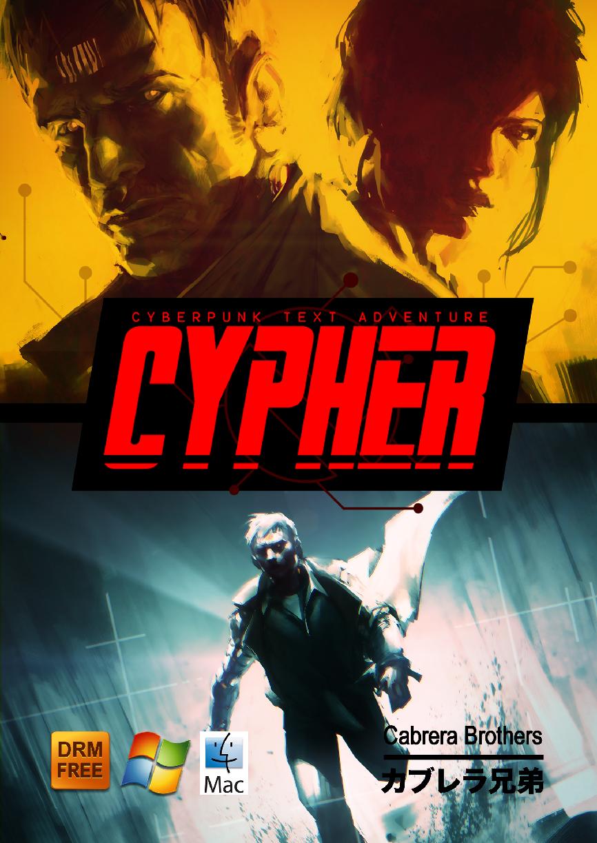 CYPHER - Cyberpunk Text Adventure - Portada.jpg