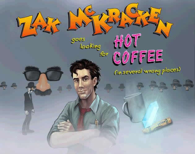 Zak McKracken Goes Looking for Hot Coffee (In Several Wrong Places) - Portada.jpg