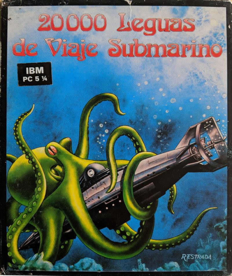 20.000 Leguas de Viaje Submarino (1988, Coktel Vision) - Portada.jpg