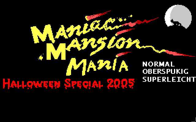 Maniac Mansion Mania - Halloween 05 - Halloween Special 2005 - 01.png