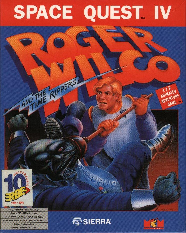Space Quest IV - Roger Wilco and the Time Rippers - Portada.jpg
