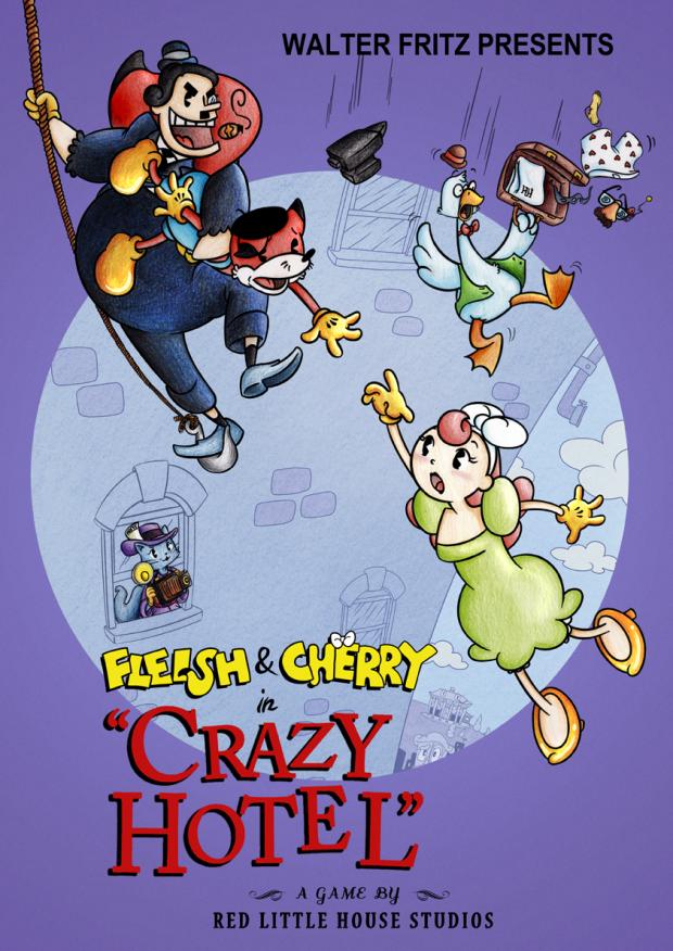 Fleish & Cherry in Crazy Hotel - Portada.jpg