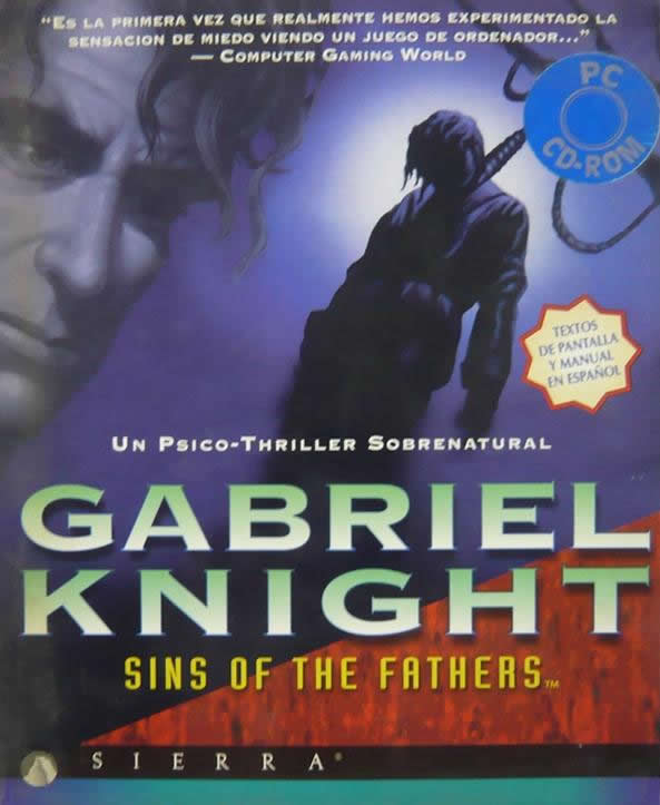 Gabriel Knight - Sins of the Fathers - Portada.jpg