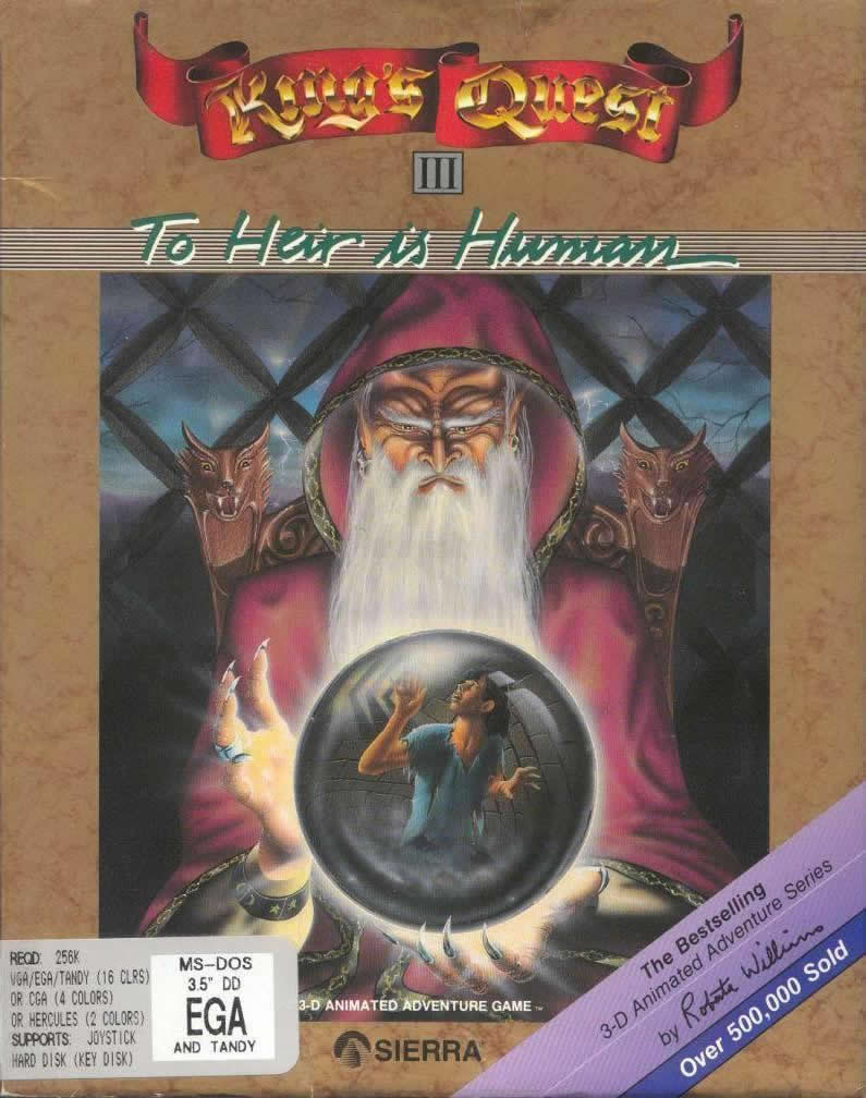 King's Quest III - To Heir is Human - Portada.jpg