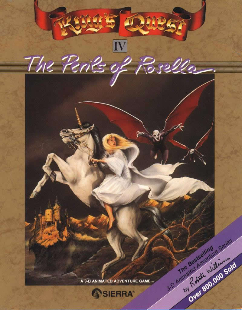 King's Quest IV - The Perils of Rosella - Portada.jpg