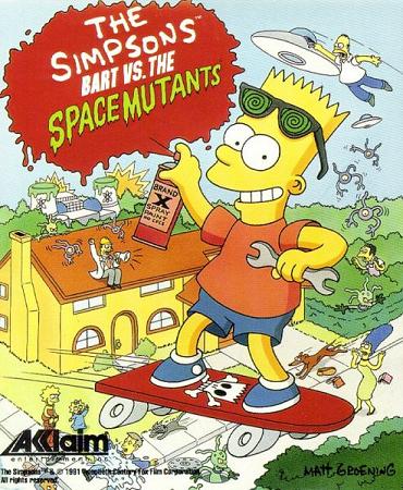 The Simpsons - Bart vs. the Space Mutants - Portada.jpg
