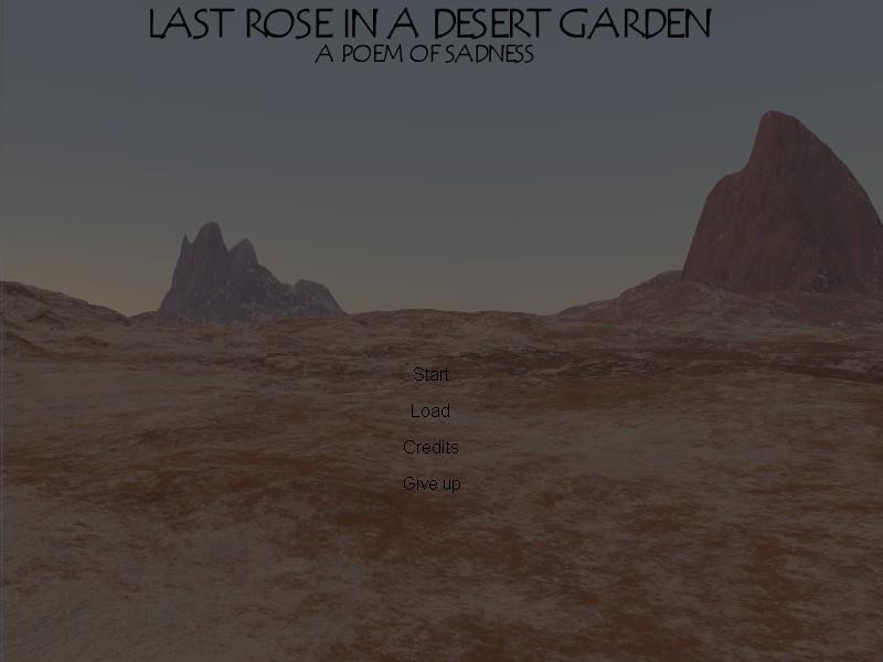 Last Rose in a Desert Garden - Portada.jpg