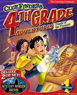 The ClueFinders 4th Grade Adventures - Puzzle of the Pyramid - Portada.jpg