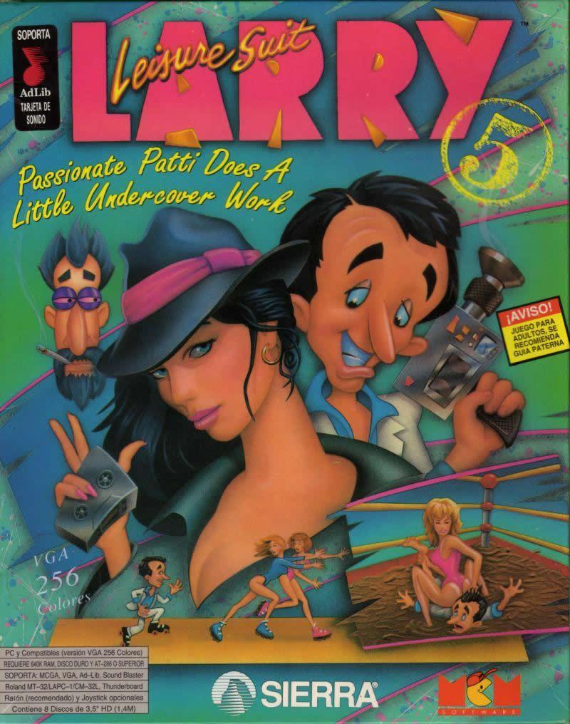 Leisure Suit Larry 5 - Passionate Patti Does a Little Undercover Work - Portada.jpg