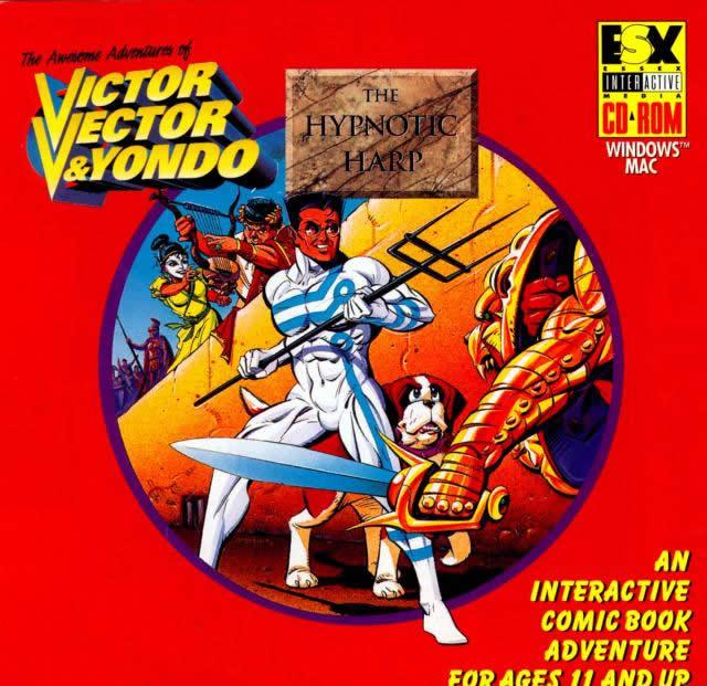 The Awesome Adventures of Victor Vector n Yondo - The Hypnotic Harp - Portada.jpg