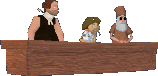 Jueces Edd, Kahuna y Tripps