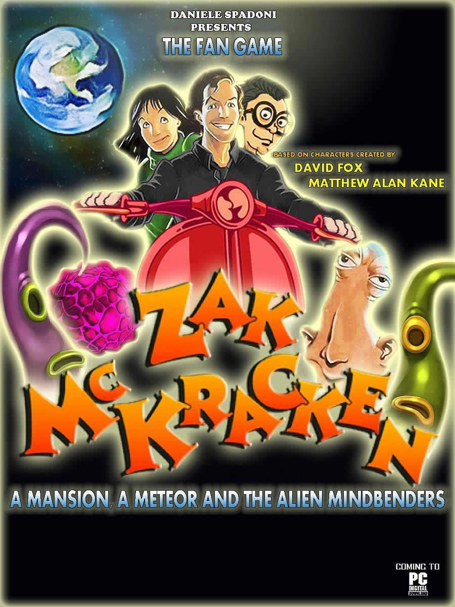 Zak McKracken - A Mansion a Meteor and the Alien Mindbenders - Portada.jpg