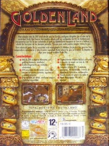 Archivo:GoldenLand - Trasera.jpg