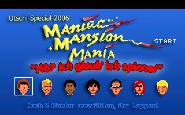 Maniac Mansion Mania - Halloween 06 - Ha Ich Glaub ich Spinne - 02.png