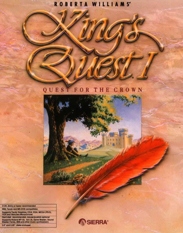 King's Quest - Quest For The Crown - SCI - Portada.jpg