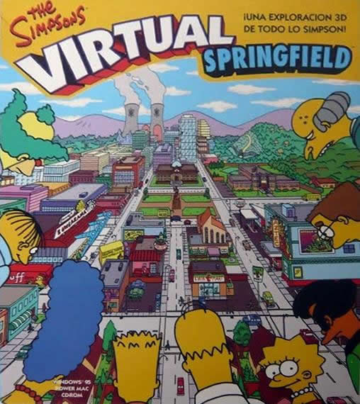The Simpsons - Virtual Springfield - Portada.jpg