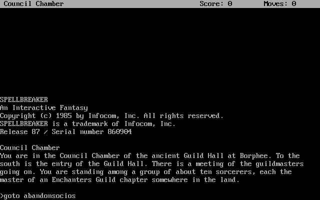 Archivo:Spellbreaker - DOS - 01.png