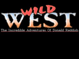 Wild West - The Incredible Adventures of Donald Reddish - Portada.jpg