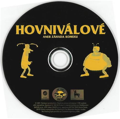 Archivo:Hovnivalove aneb Zahada Komixu - CD.jpg