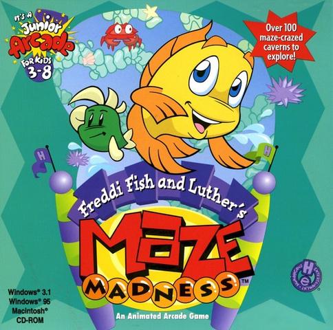 Freddi Fish and Luther's Maze Madness - Portada.jpg