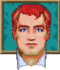 Steve Dorian: Stevedore. Works at the docks. Red-haired, muscular man. Nice, shy young man. In his spare time, he is amateur artist, who paints and sculptures with plaster.