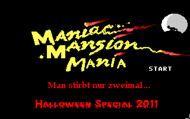 Maniac Mansion Mania - Halloween 11 - Man Stirbt nur Zweimal - 01.png