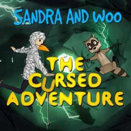 Sandra and Woo in the Cursed Adventure - Portada.jpg