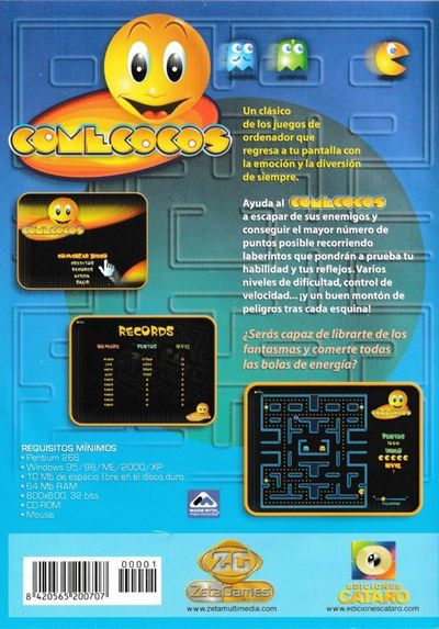 Archivo:Comecocos (2003, Ediciones Cataro) - Trasera.jpg