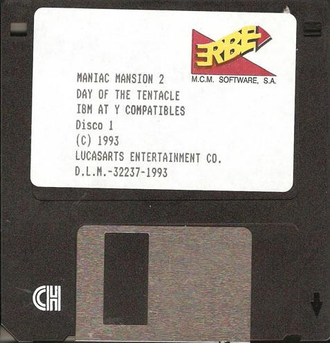 Archivo:Day of the Tentacle - Disk1.jpg