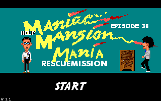 Maniac Mansion Mania - Episode 38 - Rescue Mission - 01.png